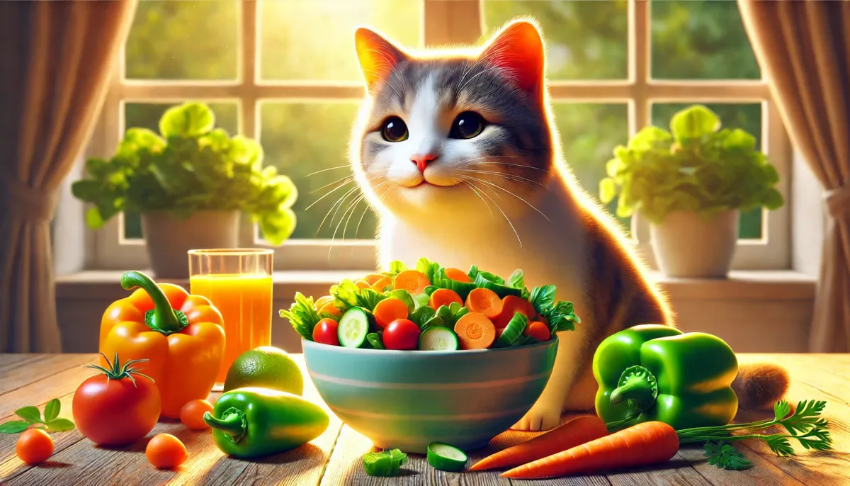 貓咪鮮食大公開！六種貓咪也能安心享用的美味蔬菜！